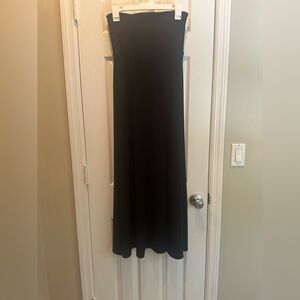 Banana Republic Classic Black Strapless Dress - Petite S